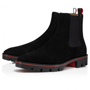 Christian Louboutin Alpinosol Men Boots Black | GNYFOR-684