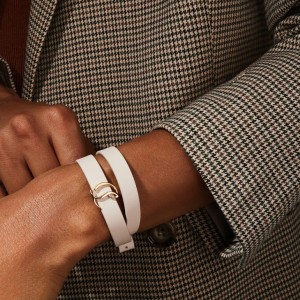 Christian Louboutin CL Logo Men Bracelets Cream | SEZTAX-318