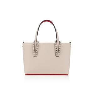 Christian Louboutin Cabata Women Mini Bags Cream | IEMWQJ-135