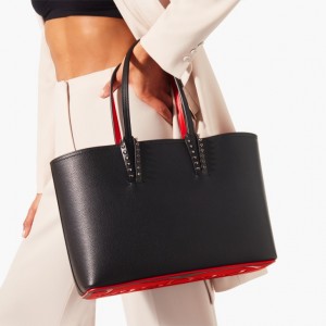 Christian Louboutin Cabata small Women Shoulder Bags Black | RNXPFM-012