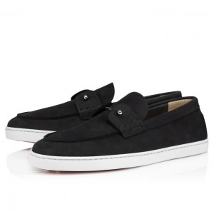 Christian Louboutin Chambeliboat Men Sneakers Black | SAOCUK-520