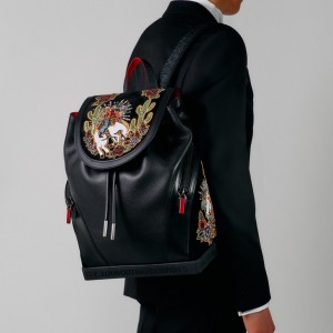 Christian Louboutin Explorafunk Men Crossbody Bags Black | BJYAPQ-261