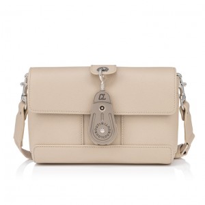 Christian Louboutin Groovy Men Crossbody Bags Cream | PEJOAY-475