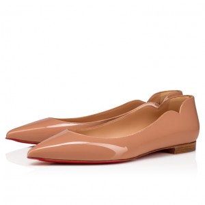 Christian Louboutin Hot Chickita Women Flat Shoes Pink | AJCTNI-091