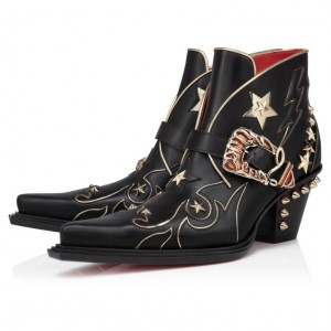 Christian Louboutin Kennywood Men Boots Black | SLGFHT-908