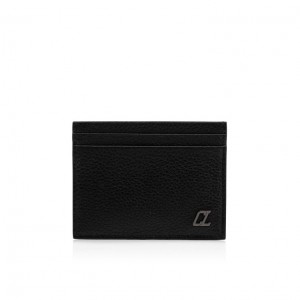 Christian Louboutin Kios Men Wallets Black | SLOTDQ-856