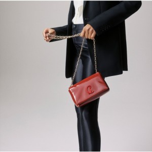 Christian Louboutin Loubi54 Women Clutch Bags Red | KJEIXM-764