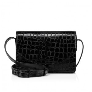 Christian Louboutin Loubi54 Women Shoulder Bags Black | ZHDERT-035