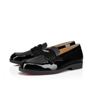 Christian Louboutin Mini Penny Kids' Derby Shoes Black | NRMOEB-012