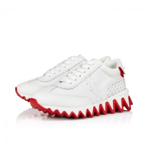 Christian Louboutin Mini Shark Kids' Sneakers White | DIJFSM-406