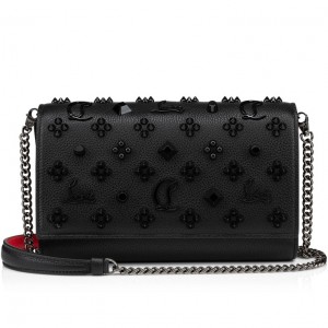 Christian Louboutin Paloma Women Clutch Bags Black | RCZSID-143