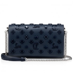 Christian Louboutin Paloma Women Clutch Bags Navy | XBCZLI-381