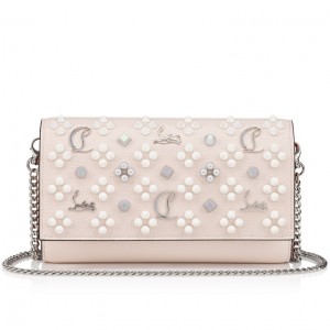 Christian Louboutin Paloma Women Wallets Cream | AVUTGL-980