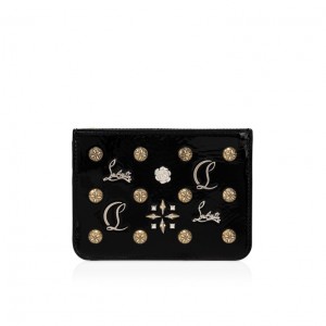 Christian Louboutin Paloma Women Wallets Black | IMQLZY-215