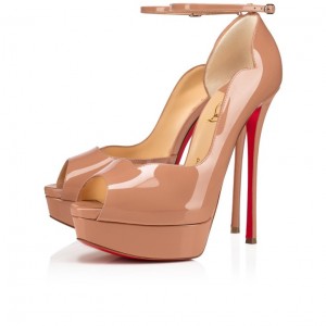 Christian Louboutin Round Chick Alta Women Pumps Pink | HEOFYW-153