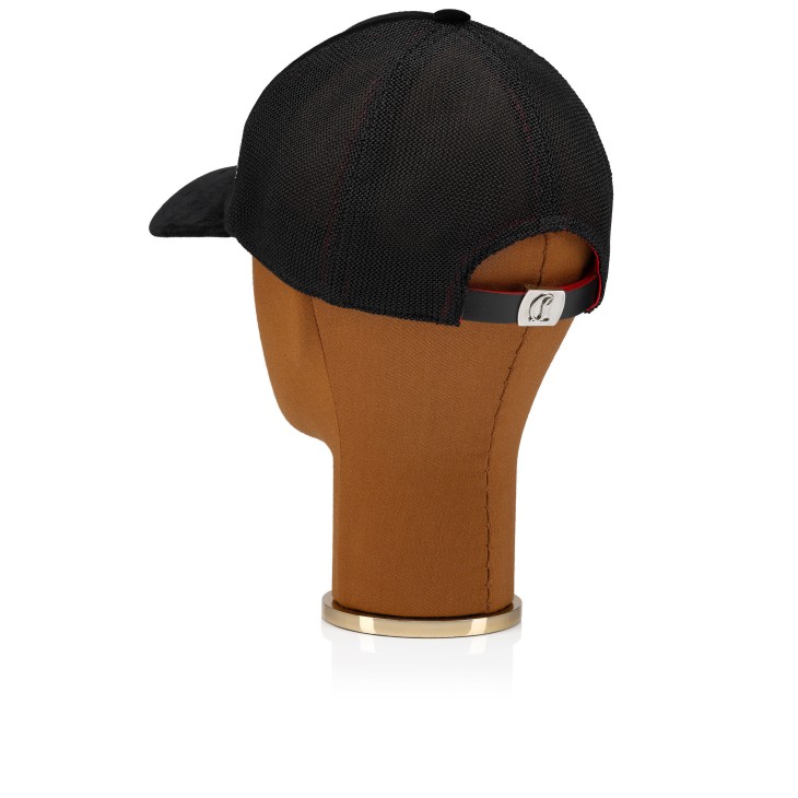 Christian Louboutin Aliochitto Men Hats Black | TIXORL-295