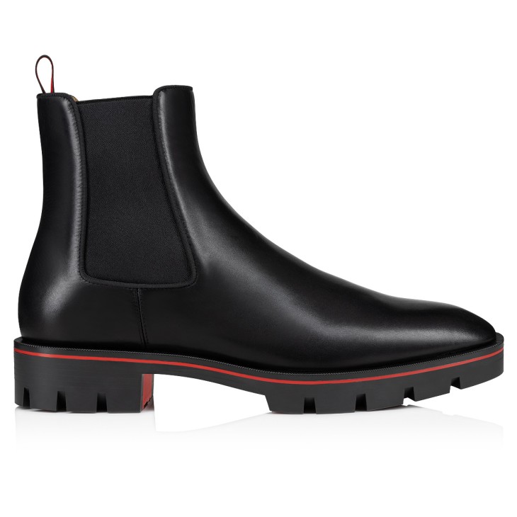 Christian Louboutin Alpinosol Men Boots Black | FHSVKT-159