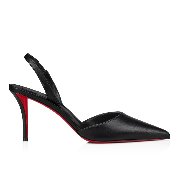 Christian Louboutin Apostropha Sling Women Pumps Black | RLNKMO-325