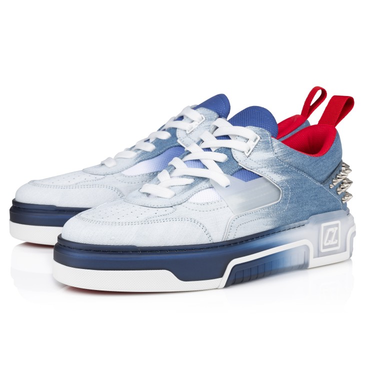 Christian Louboutin Astroloubi Men Sneakers Blue / Blue | YVPDKG-279