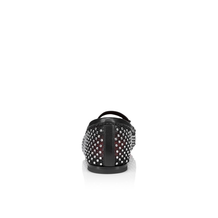 Christian Louboutin Baballet Strass Kids' Ballerina Black | AOBFIK-341