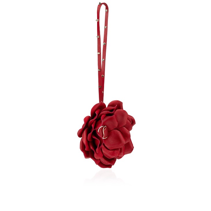 Christian Louboutin Bag Charm Rose Women Wallets Red | CZULDJ-137