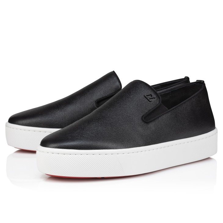 Christian Louboutin Boatissimo Men Sneakers Black | GJWOHB-675