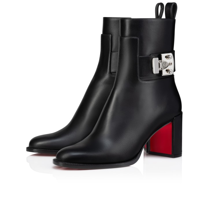 Christian Louboutin Booty Lock Women Boots Black | AWFHOG-634