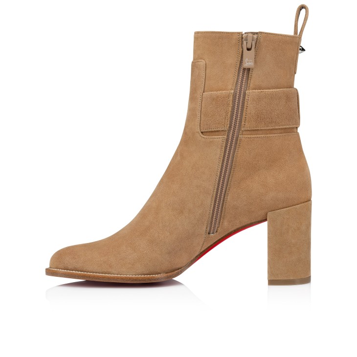 Christian Louboutin Booty Lock Women Boots Brown | JCQOTI-402