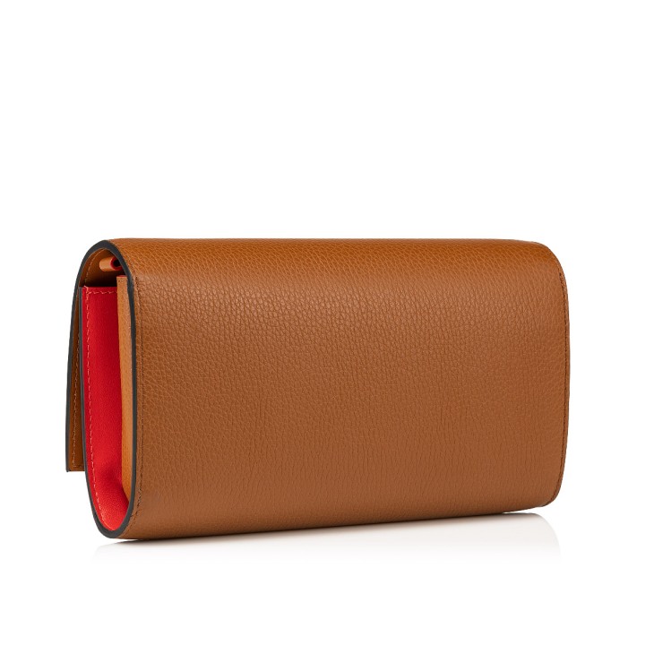 Christian Louboutin By My Side Women Wallets Brown | MGOJHN-603