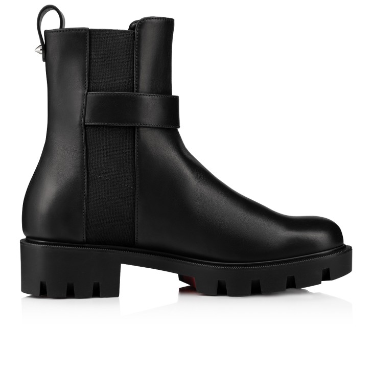 Christian Louboutin CL Chelsea Lug Women Boots Black | WFKJTX-217