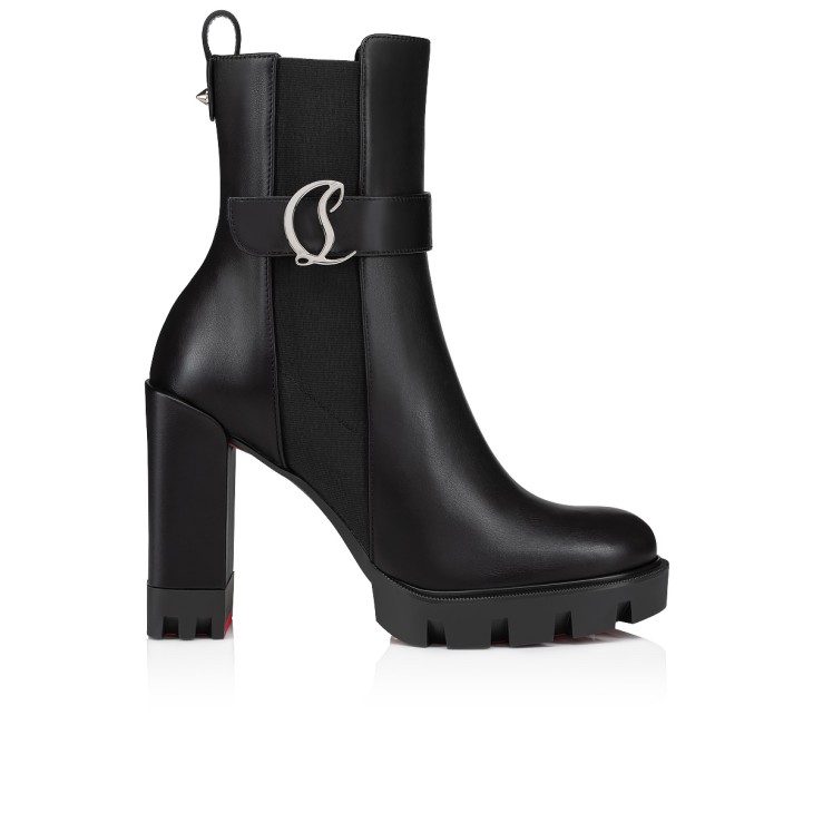 Christian Louboutin CL Chelsea Lug Women Boots Black | HSDNRV-845