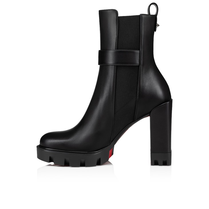 Christian Louboutin CL Chelsea Lug Women Boots Black | HSDNRV-845