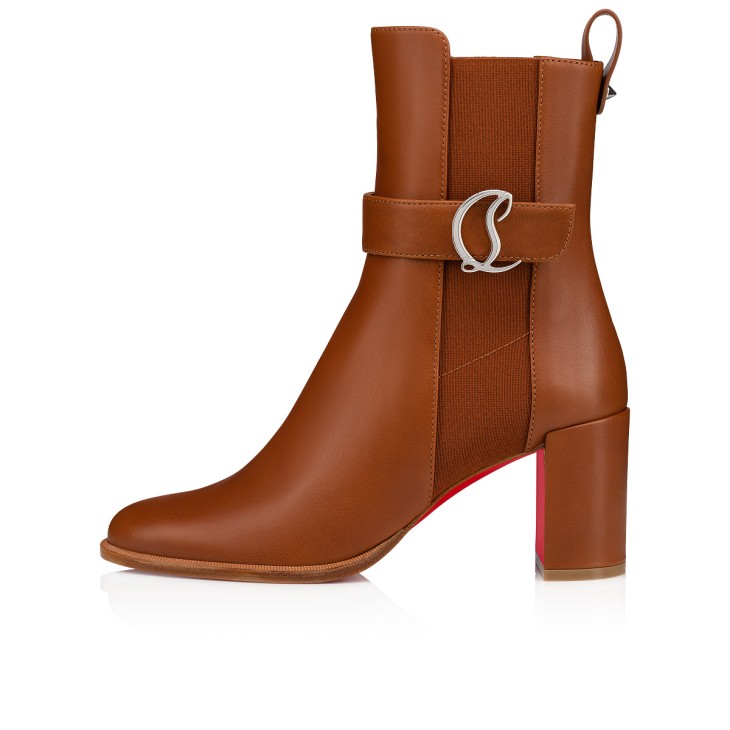 Christian Louboutin CL Chelsea Women Boots Brown | NPTUEO-286