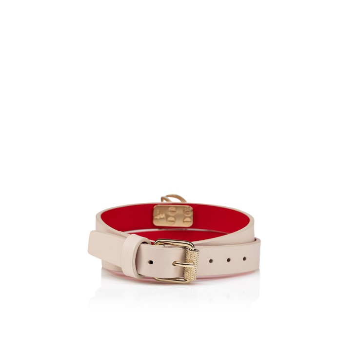 Christian Louboutin CL Logo Men Bracelets Cream | SEZTAX-318