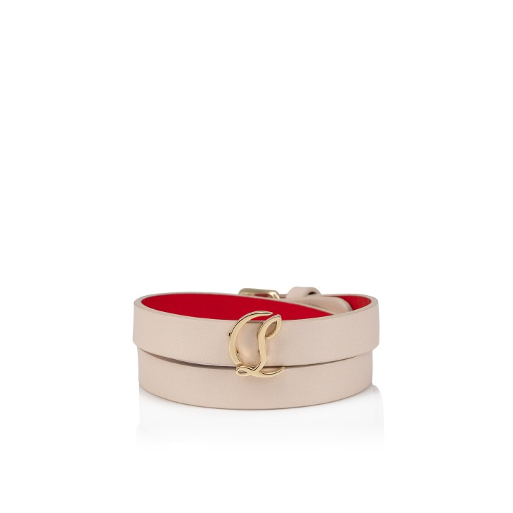 Christian Louboutin CL Logo Women Bracelets Cream | EFWGLJ-490