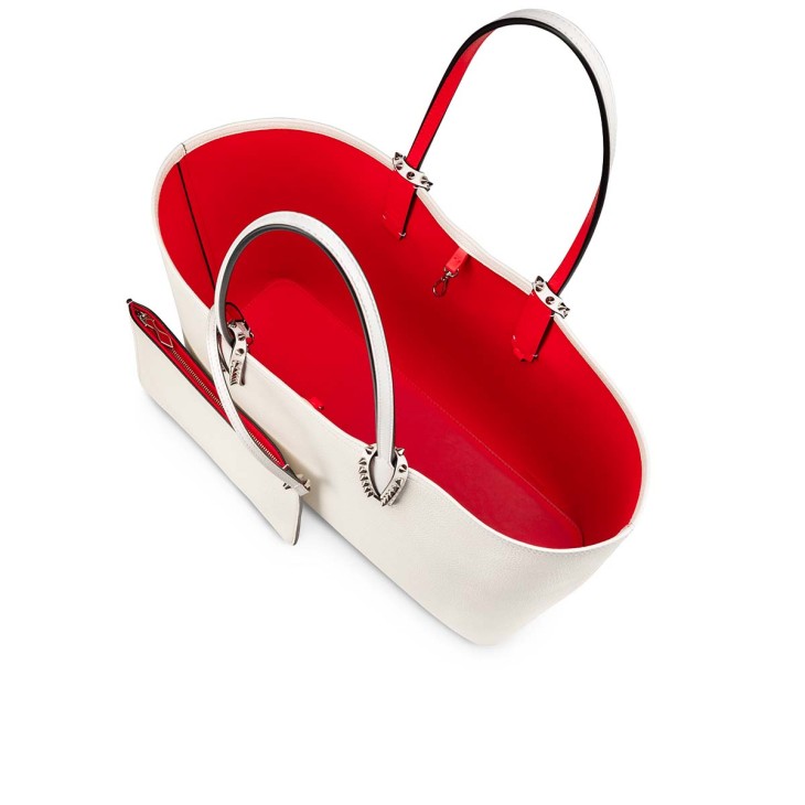 Christian Louboutin Cabata Women Handbag White | BRZPXA-547