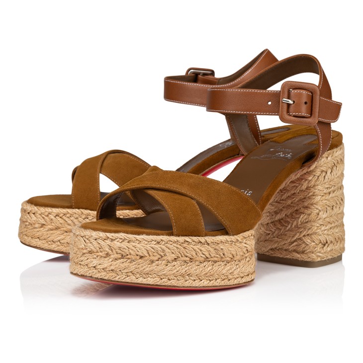 Christian Louboutin Calakala Women Sandals Brown | ZAUIKD-327