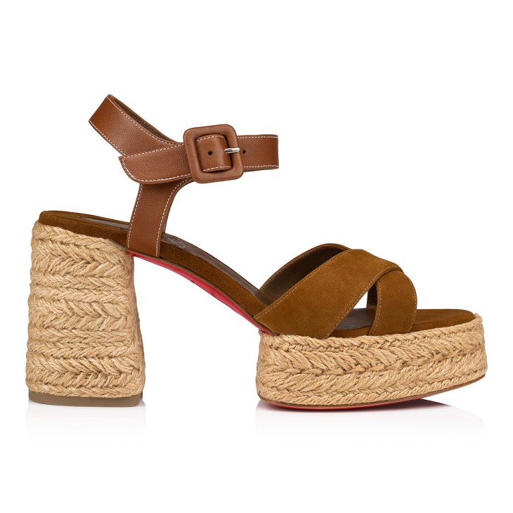 Christian Louboutin Calakala Women Sandals Brown | ZAUIKD-327