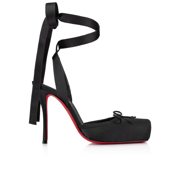 Christian Louboutin Cassia Lace Up Women Pumps Black | QBZAJR-180