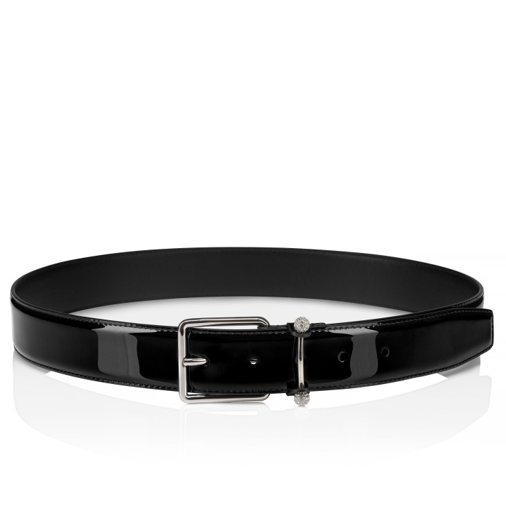 Christian Louboutin Chambeliss Men Belts Black | RXDHYM-256