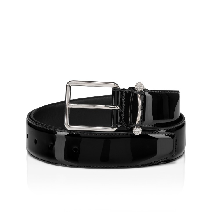 Christian Louboutin Chambeliss Men Belts Black | RXDHYM-256