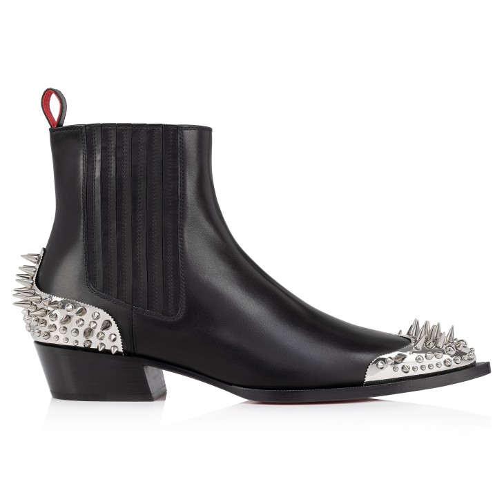 Christian Louboutin Cheliviss Meteor Men Boots Black | OPBUIS-394