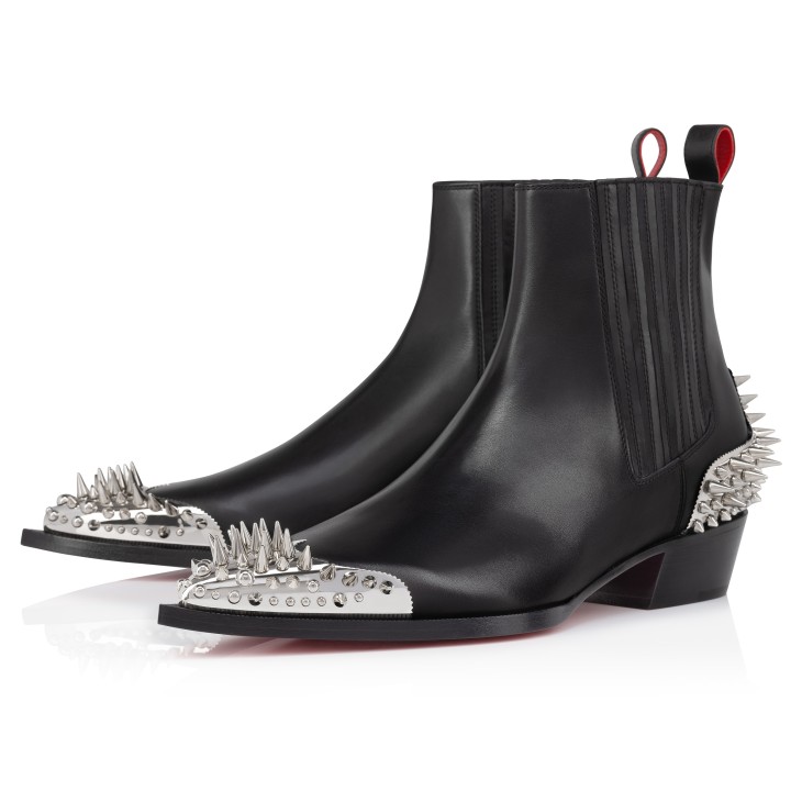 Christian Louboutin Cheliviss Meteor Men Boots Black | OPBUIS-394