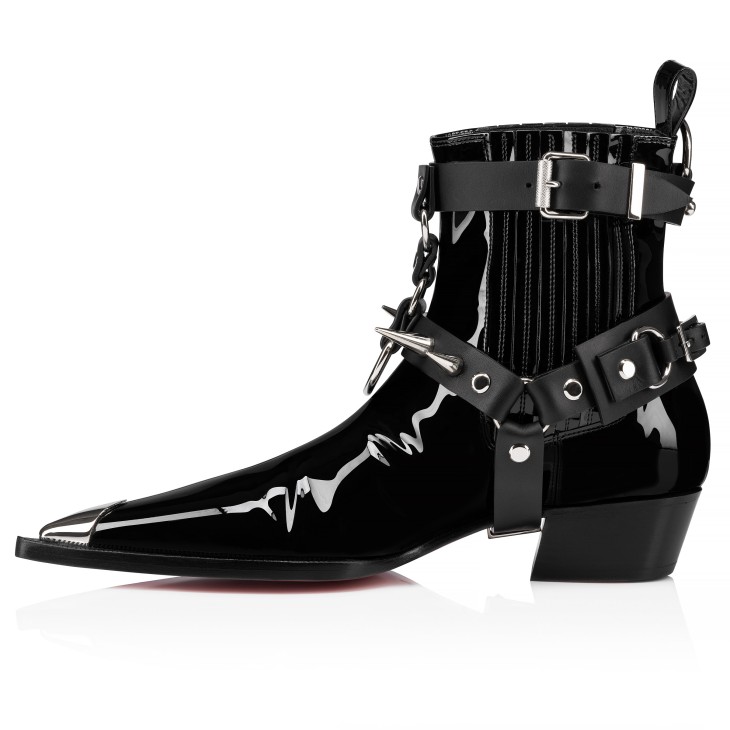 Christian Louboutin Chesteviss Women Boots Black | ZTQJYR-895