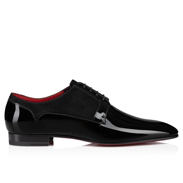 Christian Louboutin Chickito Men Buckle Shoes Black | MXOHGN-924