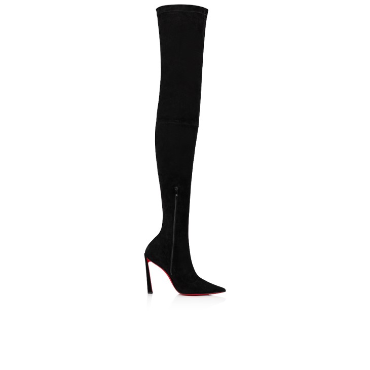 Christian Louboutin Condora Botta Alta Women Boots Black | JGPCOA-916