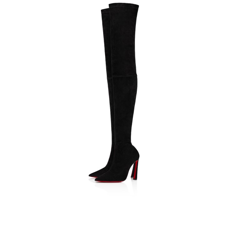 Christian Louboutin Condora Botta Alta Women Boots Black | JGPCOA-916