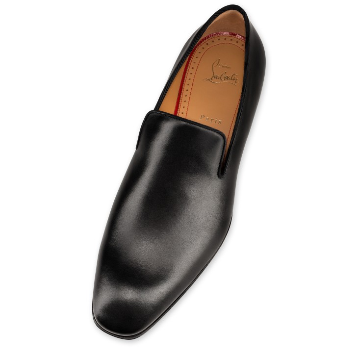 Christian Louboutin Dandelion Men Moccasins Black | FBMJAW-913