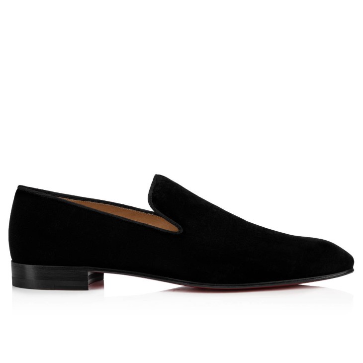 Christian Louboutin Dandelion Men Moccasins Black | MKHZXG-195