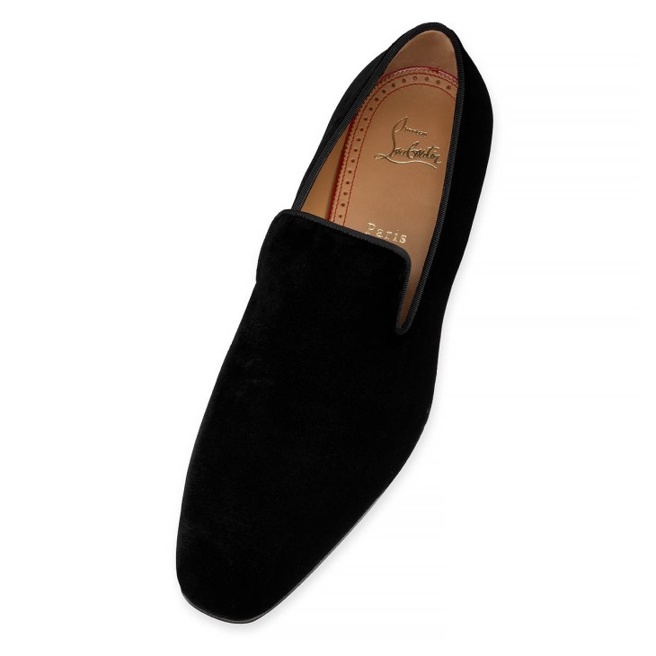 Christian Louboutin Dandelion Men Moccasins Black | MKHZXG-195